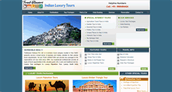 Desktop Screenshot of indianluxurytour.com